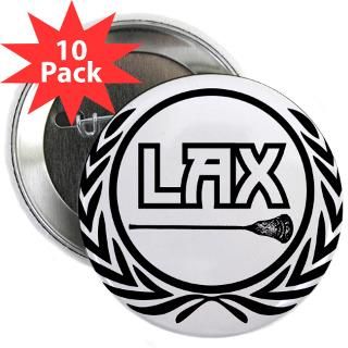 356 Days Gifts  356 Days Buttons  Lax Logo 2.25 Button (10 pack)