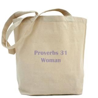 Lilac Proverbs 31 Woman Tote Bag for $15.00