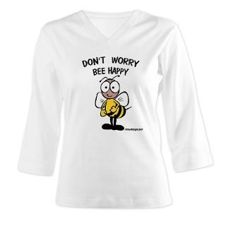 Dont Worry Bee  Irony Design Fun Shop   Humorous & Funny T Shirts,
