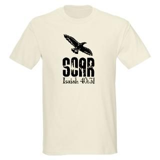 Isaiah 4031 Soar Ash Grey T Shirt T Shirt by mrsolsen