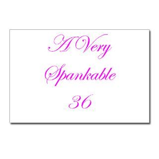 Very Spankable 36 Postcards (Package of 8) for $9.50