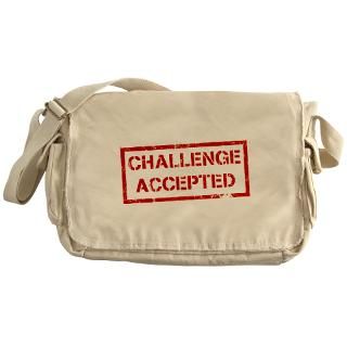 Challenge Accepted Messenger Bag for $37.50