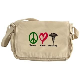 Peace Love Nursing Messenger Bag for $37.50