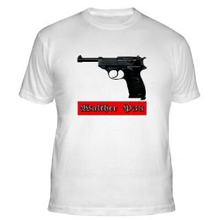 Walther P 38 hand gun pistol Shirt