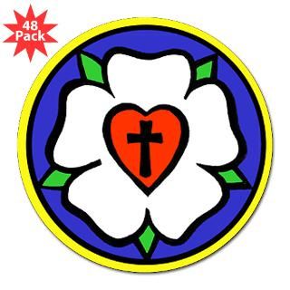 Luther Rose 3 Lapel Sticker (48 pk) for $30.00