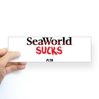 SeaWorld Sucks Sticker (Bumper)