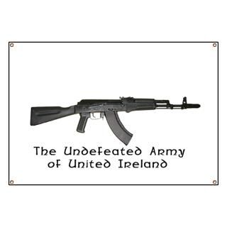 IRA AK 47 rifle logo Banner for $59.00