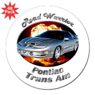 PontiacTrans Am 3 Inch Lapel Sticker (48 pk) for $30.00