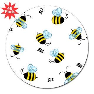 Bees 3 Lapel Sticker (48 pk) for $30.00