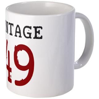 49 Gifts  49 Drinkware  Vintage 1949 Mug