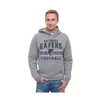 heather grey hooded sweatshirt licensed sports merchandise $ 49 99