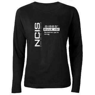 NCIS Gibbs Rule #51 Long Sleeve T Shirt by KinnikinnickToo