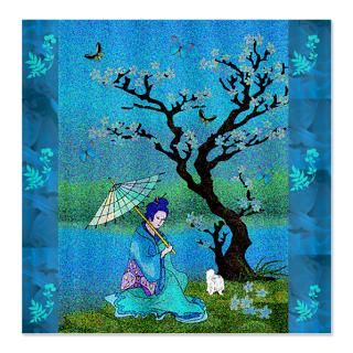 Asian Shower Curtains  Custom Themed Asian Bath Curtains