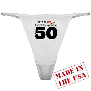 50 Gifts  50 Underwear & Panties  Look Good 50 Birthday Classic