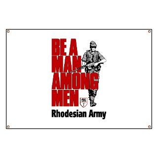 Rhodesian Recruiting Poster Banner for $59.00