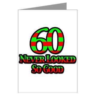 60 Never Looked So Good Greeting Cards (Package of