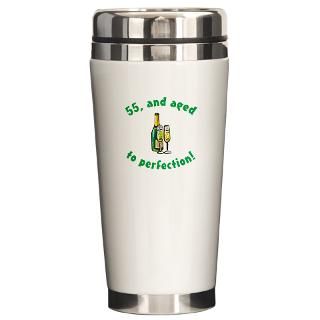 55 Gifts  55 Drinkware  55, Aged To Perfection Travel Mug