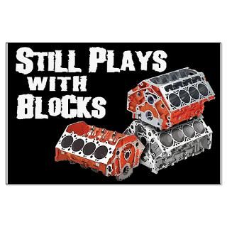 Still Plays With Blocks  Classic Car Tees