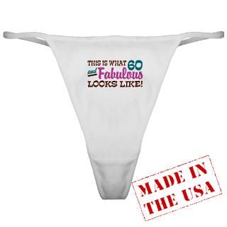 60 Gifts  60 Underwear & Panties  Funny 60th Birthday Classic