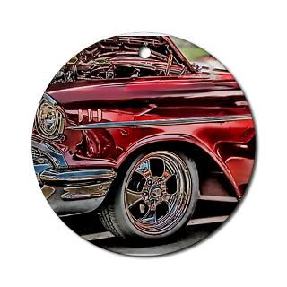 57 Chevy Ornament (Round) for $12.50