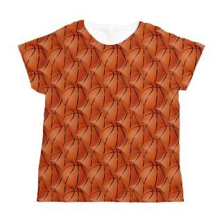 basketballs women s all over print t shirt $ 57 99