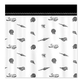 Starfish Shower Curtains  Custom Themed Starfish Bath Curtains