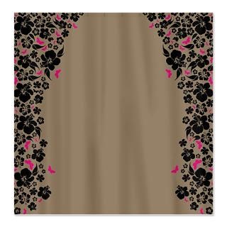 Chintz Shower Curtains  Custom Themed Chintz Bath Curtains