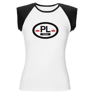 PL   Polska   Womens Cap Sleeve T Shirt