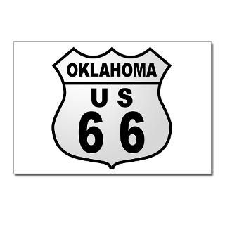  America Postcards  Oklahoma Route 66 Postcards (Package of 8