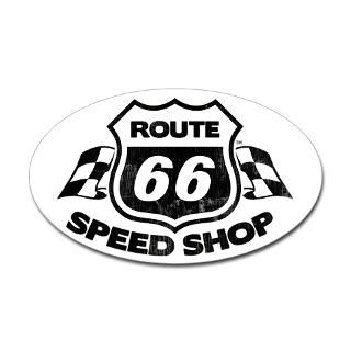 Route 66 Speed Shop Aged Decal for $4.25