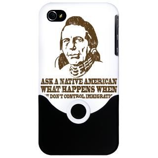Native American Immigration iPhone 4 Slider Case