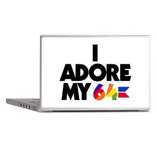  1980S Laptop Skins  I Adore My 64 (light items) Laptop Skins