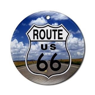 66 Gifts  66 Home Decor  Rt. 66 Ornament (Round)