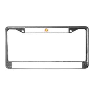 Abstract Background 67 License Plate Frame for $15.00