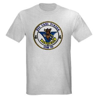 USS Carl Vinson CVN 70 US Navy Ship T Shirt by military_outlet