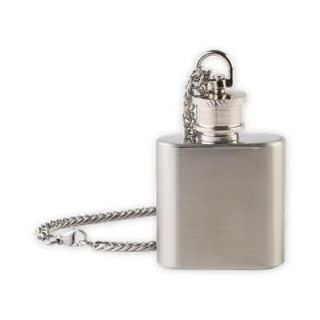 flask necklace holds 1 oz 1 68 w x 2 75 h including lid