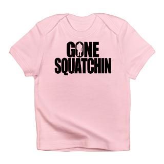 Animal Gifts  Animal T shirts  Gone Squatchin Infant T Shirt