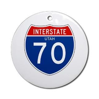 Interstate 70   UT Ornament (Round) for $12.50