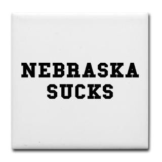 Nebraska Sucks Rectangle Sticker