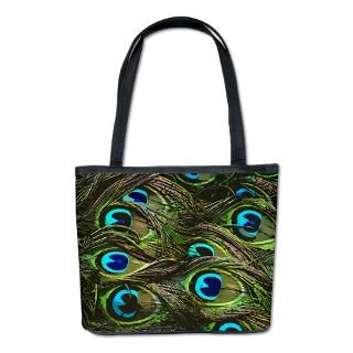 Peacock Feather Bags & Totes  Personalized Peacock Feather Bags