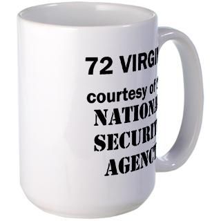 72 Virgins from National Security Agency Mug for $18.50