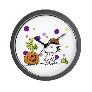 Spikey Halloween Wall Clock