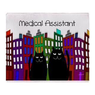 medical assistant tote CATS.PNG Stadium Blanket for $74.50