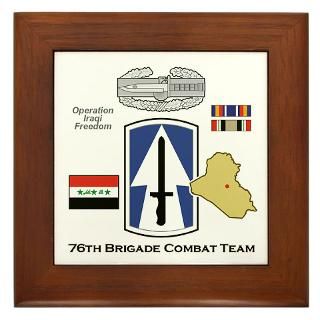 OIF Operation Iraqi Freedom / CAB framed tiles  A2Z Graphics Works