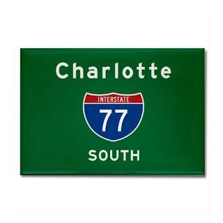 Charlotte 77 Rectangle Magnet for $4.50