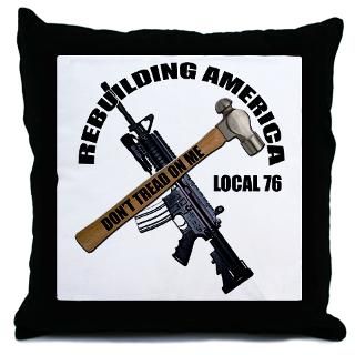 Support Local 76S.O.L. Throw Pillow