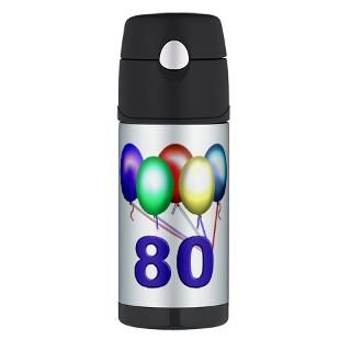 80 Gifts Thermos Bottle (12 oz)