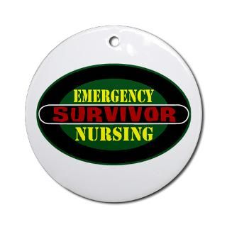 emergency nursing oval ornament $ 7 79