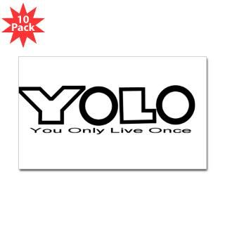 yolo black sticker rectangle 50 pk $ 82 99