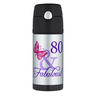 80 Gifts  80 Drinkware  80 And Fabulous Birthday Thermos